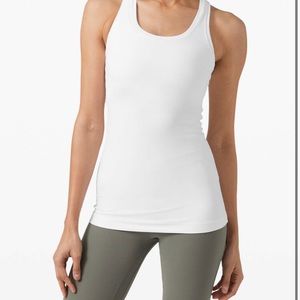 Lululemon athletica cool racerback nulu size 4 white